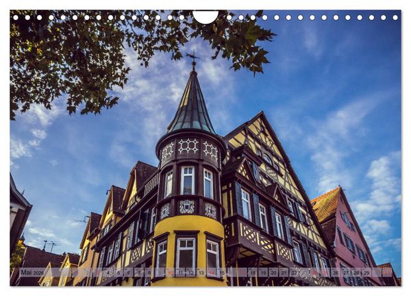 Produktbild: T&uuml;bingen - Impressionen aus der Universit&auml;tsstadt (Wandkalender 2026 DIN A4 quer), CALVENDO Monatskalender