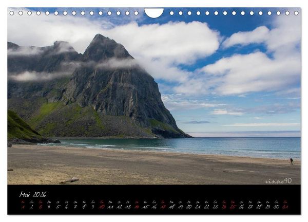 Produktbild: NORDISCH (Wandkalender 2026 DIN A4 quer), CALVENDO Monatskalender