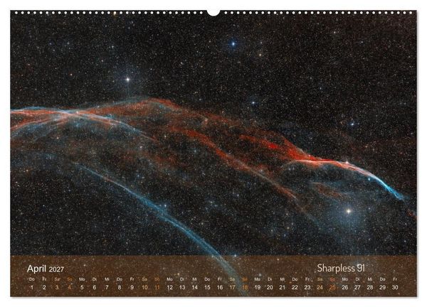 Produktbild: Deep Sky Kalender (Wandkalender 2027 DIN A2 quer), CALVENDO Monatskalender
