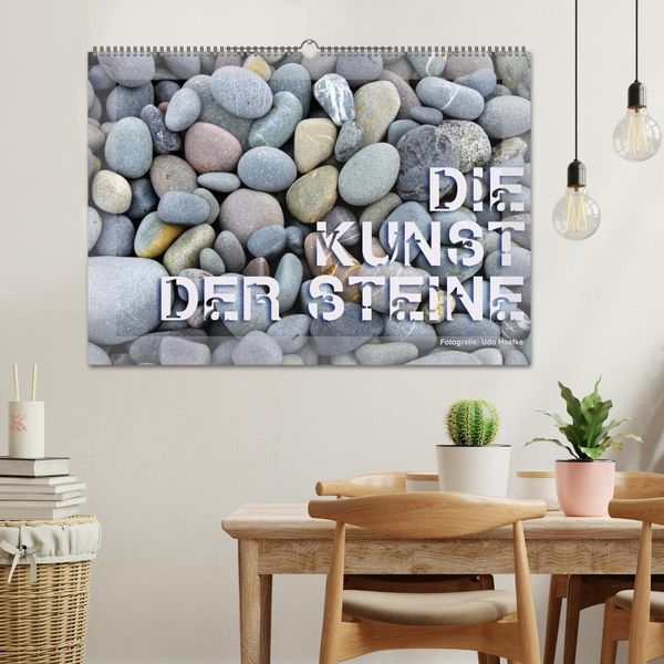 Produktbild: Die Kunst der Steine / 2026 (Wandkalender 2026 DIN A2 quer), CALVENDO Monatskalender