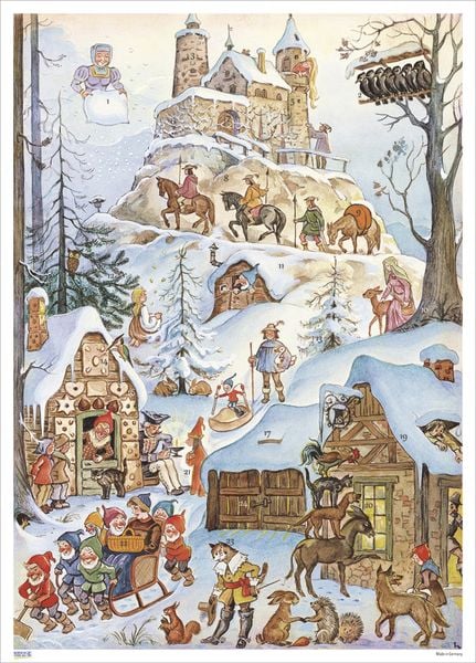 Produktbild: Adventskalender "M&auml;rchenburg"