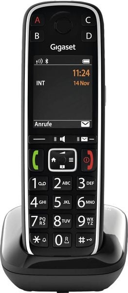 Gigaset E720 DECT, GAP, Bluetooth® Schnurloses Telefon analog Babyphone, Bluetooth, inkl. Mobilteil, mit Basis, Freispre