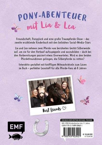 Produktbild: Lia und Lea im Ponygl&uuml;ck &ndash; Silberpferde in Not