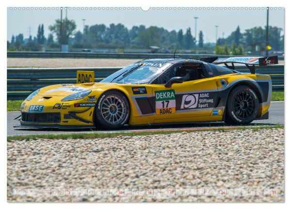 Produktbild: Corvette Racing 2026 (Wandkalender 2026 DIN A2 quer), CALVENDO Monatskalender