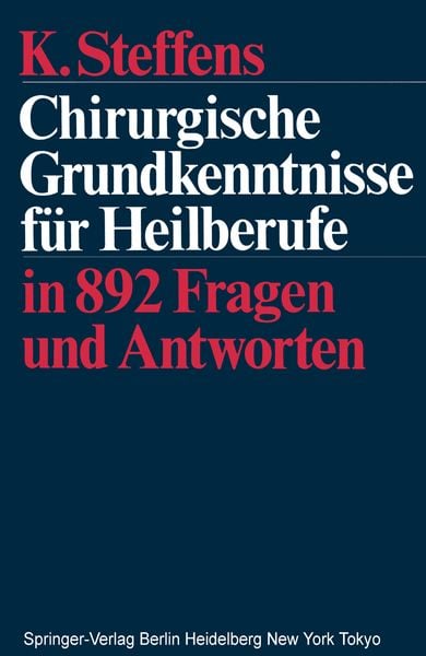 Produktbild: Chirurgische Grundkenntnisse f&uuml;r Heilberufe