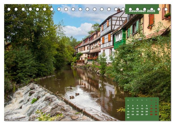 Produktbild: Kaisersberg Perle des Elsass (Tischkalender 2026 DIN A5 quer), CALVENDO Monatskalender