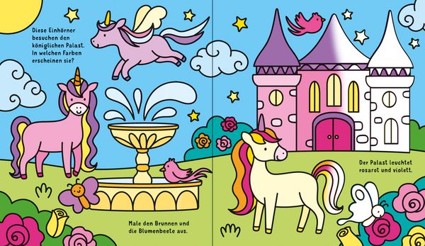 Produktbild: Mein Immer-wieder-Zaubermalbuch: Einh&ouml;rner