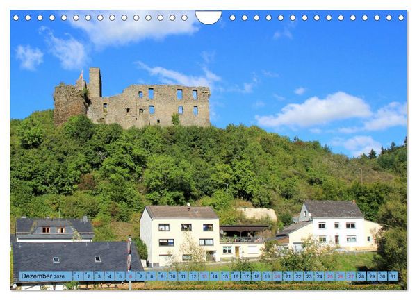 Produktbild: Die Eifel und ihre Regionen - Die Osteifel (Wandkalender 2026 DIN A4 quer), CALVENDO Monatskalender