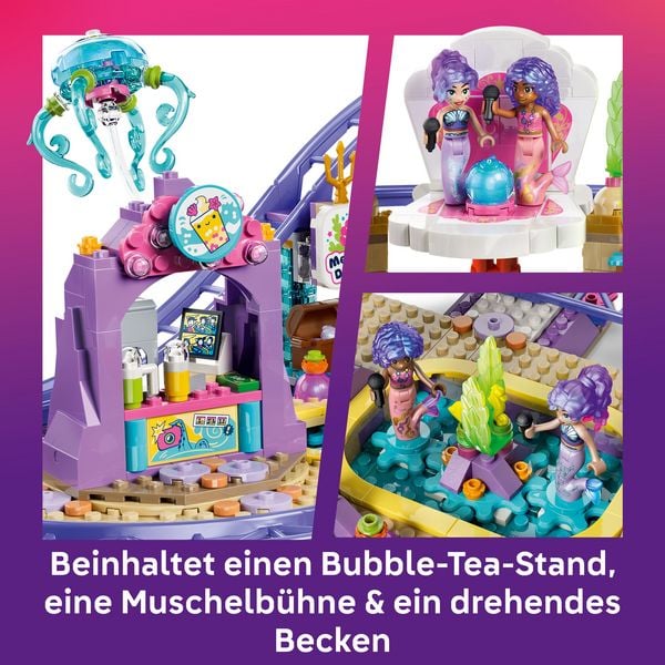 Produktbild: LEGO Friends 42703 Meerjungfrauen-Achterbahn, Bauset f&uuml;r M&auml;dchen und Jungen ab 8 Jahren