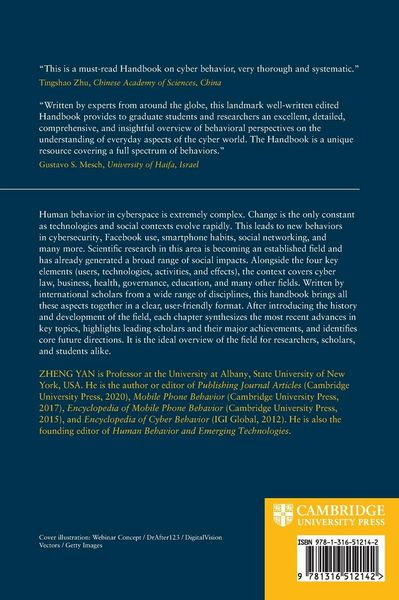 Produktbild: The Cambridge Handbook of Cyber Behavior