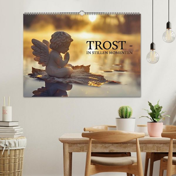 Produktbild: Trost - in stillen Momenten (Wandkalender 2027 DIN A2 quer), CALVENDO Monatskalender