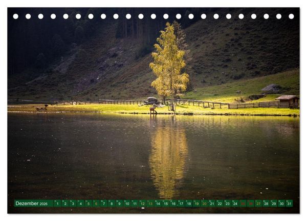 Produktbild: Sch&ouml;ne Alpenl&auml;nder (Tischkalender 2026 DIN A5 quer), CALVENDO Monatskalender