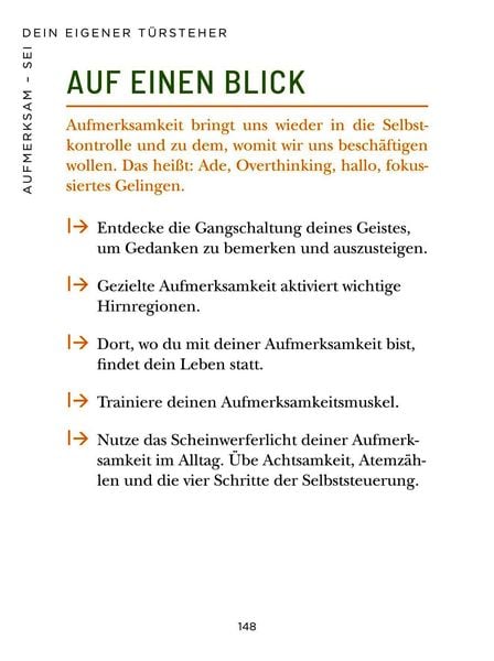 Produktbild: Die 1-Minuten-Strategie gegen Overthinking