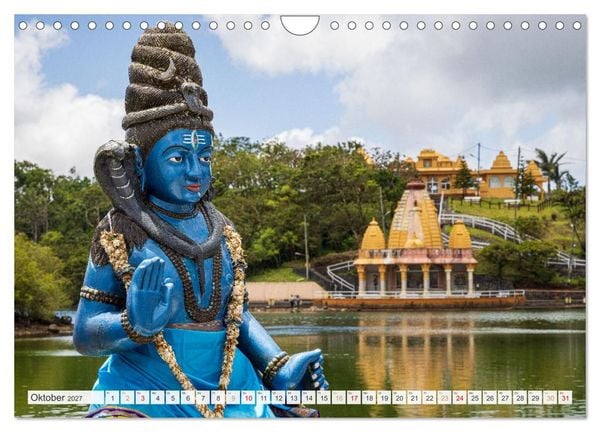 Produktbild: Trauminseln der Welt - Mauritius (Wandkalender 2027 DIN A4 quer), CALVENDO Monatskalender