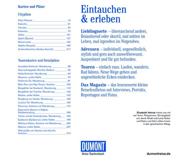 Produktbild: DUMONT Reise-Taschenbuch Reisef&uuml;hrer Peloponnes