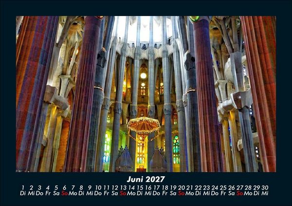 Produktbild: Barcelona 2027 Fotokalender DIN A5