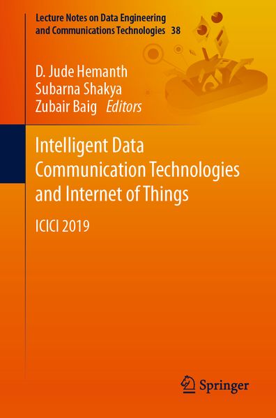 Produktbild: Intelligent Data Communication Technologies and Internet of Things