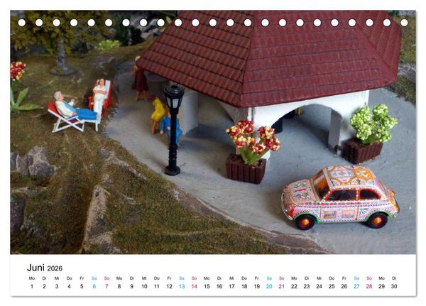 Produktbild: Bella Italia im Modell (Tischkalender 2026 DIN A5 quer), CALVENDO Monatskalender