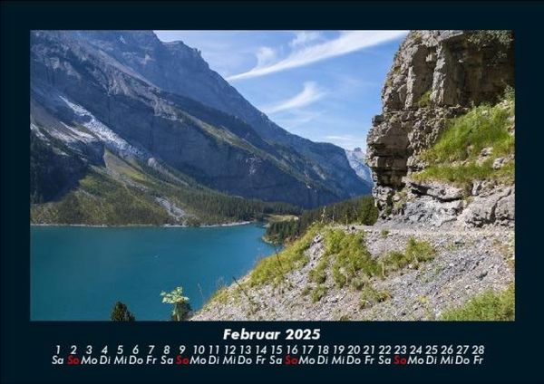 Produktbild: Bergige Welten 2025 Fotokalender DIN A5