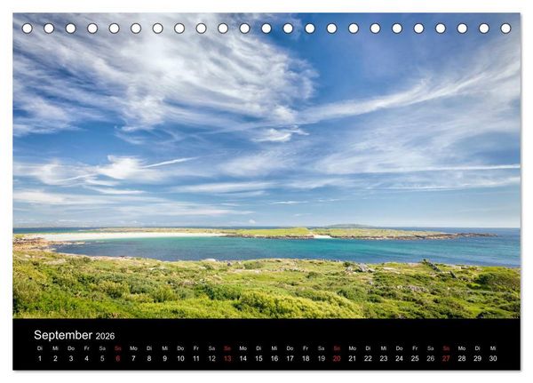 Produktbild: Irland - Zauberhafte Augenblicke (Tischkalender 2026 DIN A5 quer), CALVENDO Monatskalender