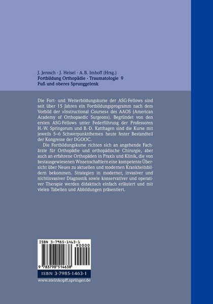 Produktbild: Fu&szlig; und oberes Sprunggelenk