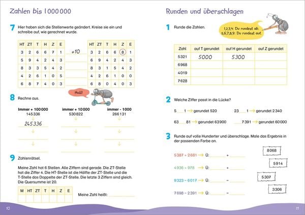 Produktbild: Fit f&uuml;r Mathe 4. Klasse. Mein &Uuml;bungsheft