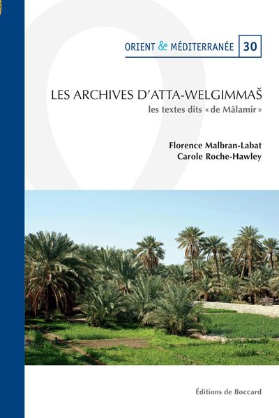 Produktbild: Les archives d'Atta-Welgimmas