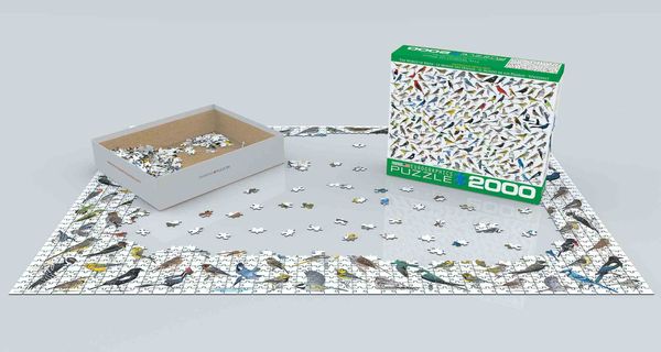Produktbild: Puzzle 2000 Teile - The World of Birds