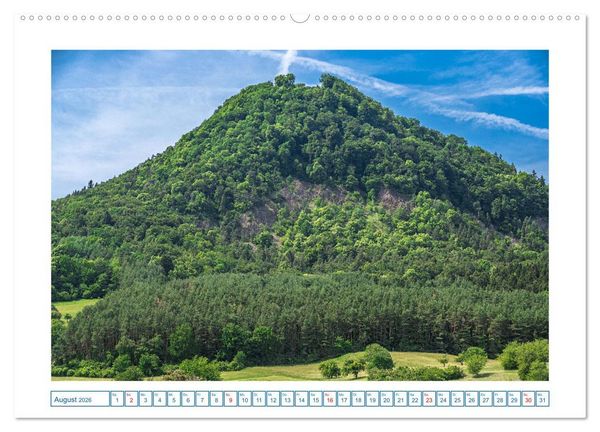 Produktbild: HEGAUBERGE (Wandkalender 2026 DIN A2 quer), CALVENDO Monatskalender