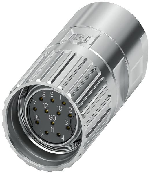 Signalsteckverbinder M23 - Serie RF 1069313 M23-12S2N8A80DU Phoenix Contact Inhalt: 1 St.