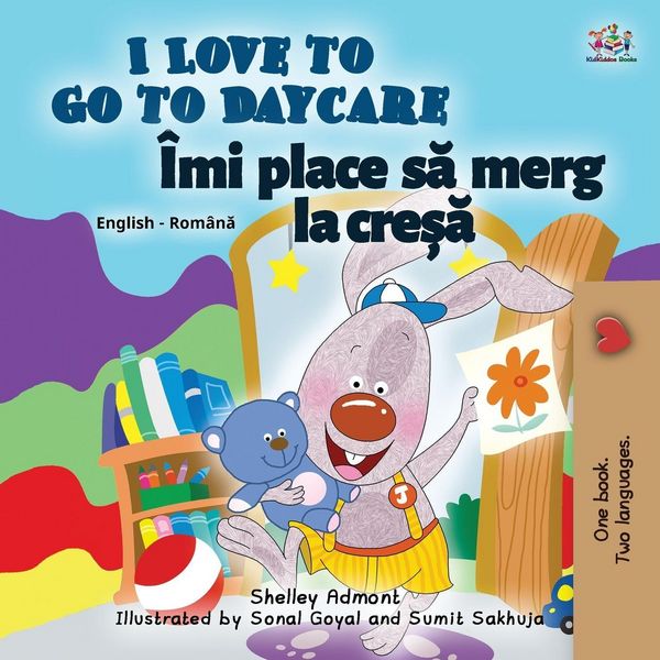Produktbild: I Love to Go to Daycare (English Romanian Bilingual Children's book)