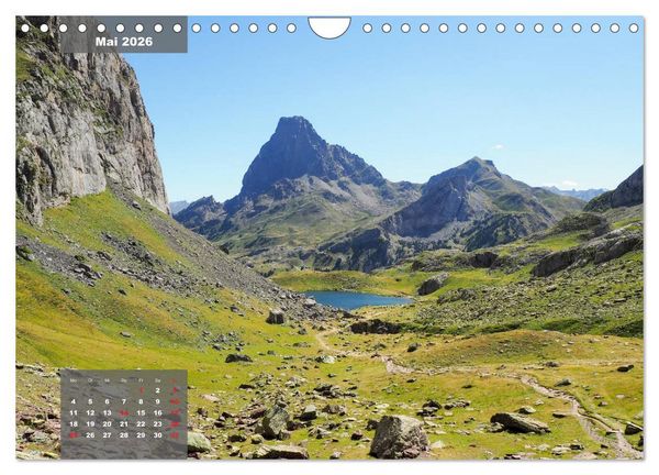 Produktbild: Die wilden Pyren&auml;en (Wandkalender 2026 DIN A4 quer), CALVENDO Monatskalender