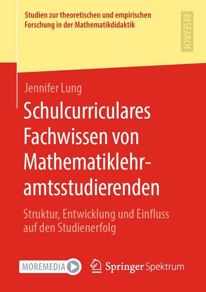 Produktbild: Schulcurriculares Fachwissen von Mathematiklehramtsstudierenden