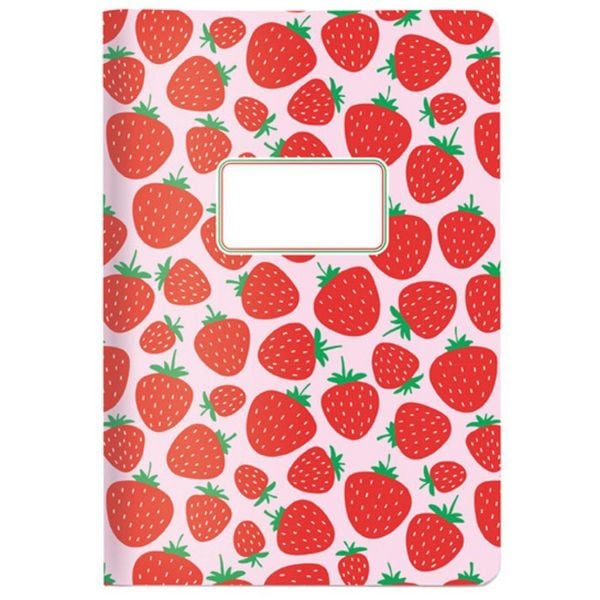 Produktbild: Hefte A5 Pattern Strawberries
