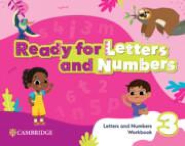 Produktbild: Ready, Set, Grow! Level 3 Letters and Numbers Workbook American English