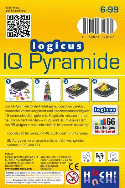 Produktbild: IQ-Pyramide (Spiel)
