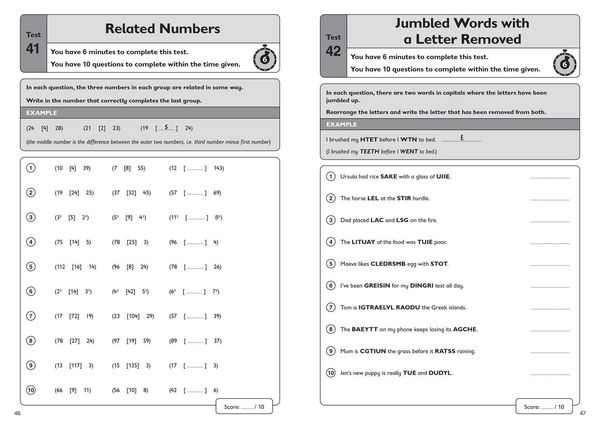 Produktbild: 11+ Verbal Reasoning Quick Practice Tests Age 10-11 (Year 6) Set B
