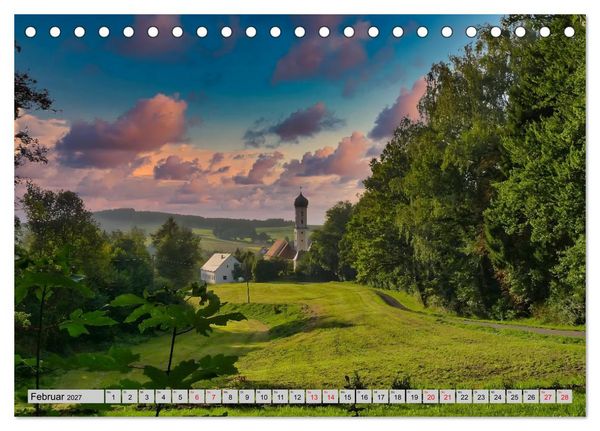 Produktbild: Die Stauden, eine Landschaft aus dem Bilderbuch (Tischkalender 2027 DIN A5 quer), CALVENDO Monatskalender