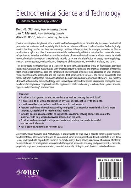 Produktbild: Electrochemical Science and Technology - Fundamentals and Applications