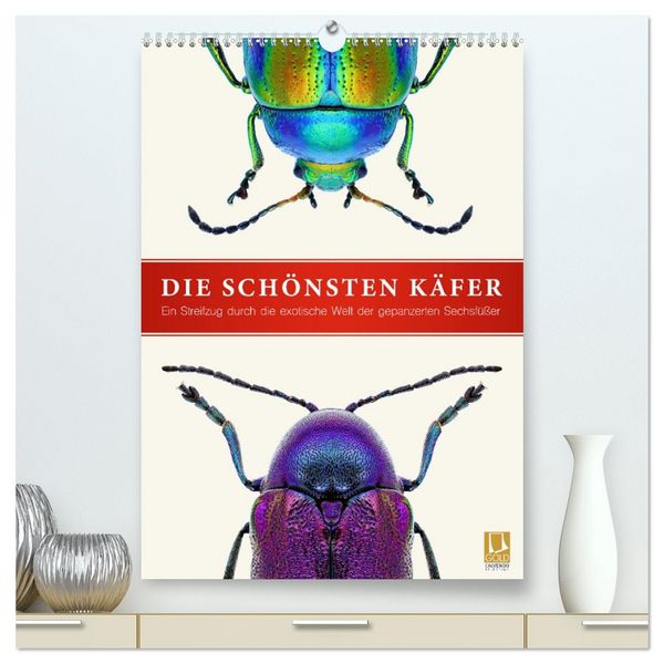 Die schönsten Käfer (hochwertiger Premium Wandkalender 2026 DIN A2 hoch), Kunstdruck in Hochglanz