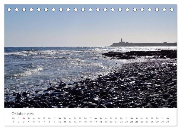 Produktbild: Fuerteventura - die W&uuml;steninsel der Kanaren (Tischkalender 2026 DIN A5 quer), CALVENDO Monatskalender