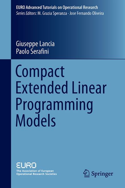 Produktbild: Compact Extended Linear Programming Models