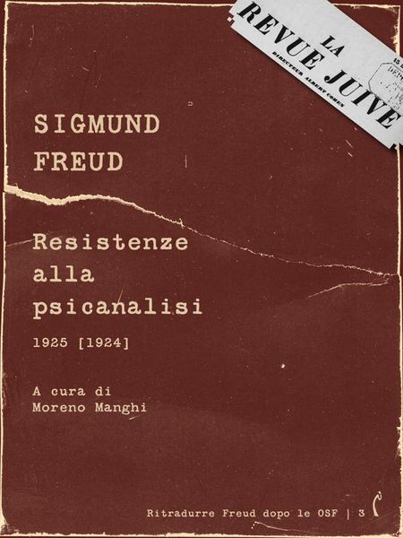 Produktbild: Resistenze alla psicanalisi