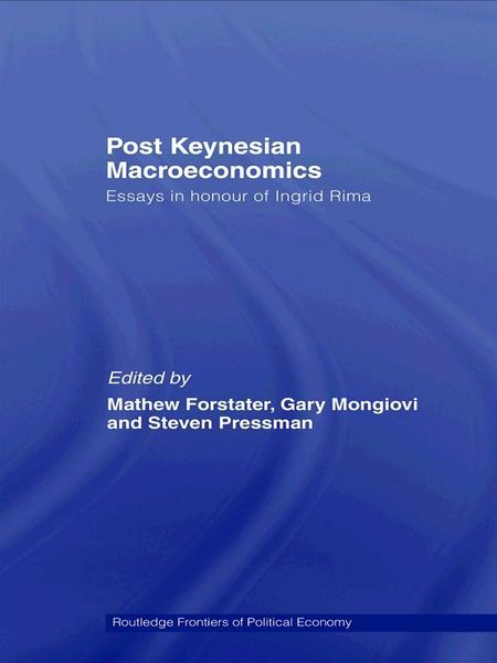 Produktbild: Post-Keynesian Macroeconomics