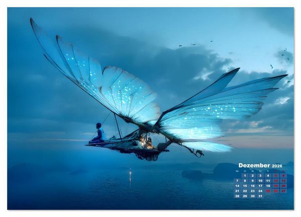 Produktbild: Aerospira (Wandkalender 2026 DIN A2 quer), CALVENDO Monatskalender
