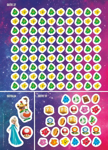 Produktbild: Der Super Mario Galaxy Film: Der offizielle Sticker- und R&auml;tselspa&szlig;