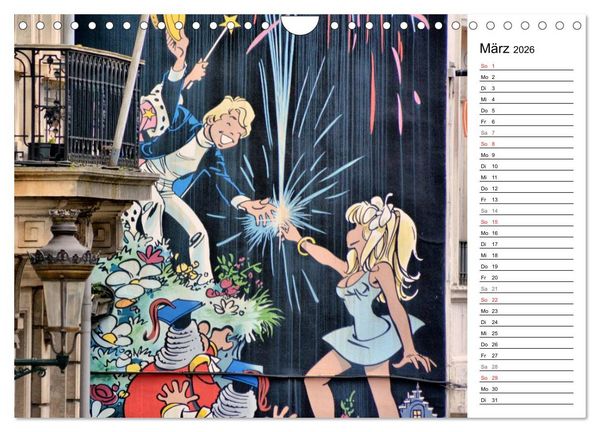 Produktbild: 300mm - Br&uuml;ssel (Wandkalender 2026 DIN A4 quer), CALVENDO Monatskalender