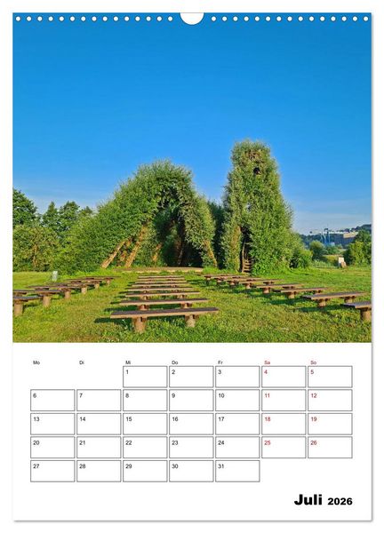 Produktbild: Boizenburg am Elberadweg (Wandkalender 2026 DIN A3 hoch), CALVENDO Monatskalender