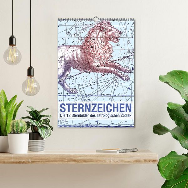 Produktbild: Sternzeichenkalender (Wandkalender 2026 DIN A3 hoch), CALVENDO Monatskalender