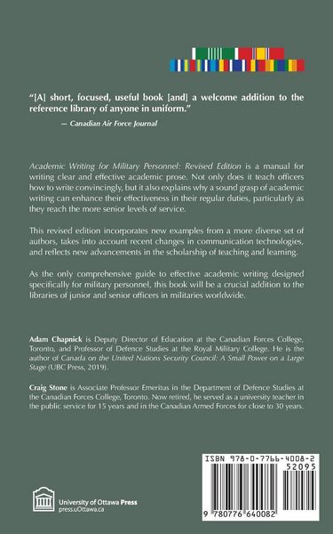 Produktbild: Academic Writing for Military Personnel